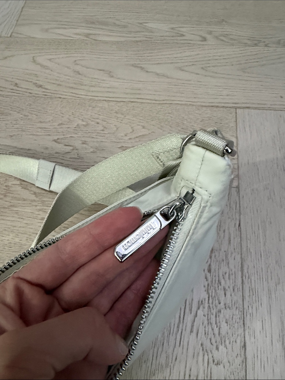 lululemon athletica Cream Nylon Crossbody Bag - Picture 5 of 6